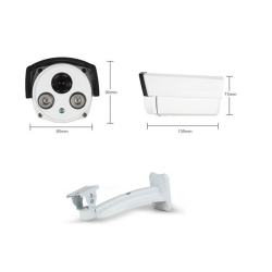 Camera IP Thân Trung Chân Đế Rời - 4.0MP Với 2 Array Led thumb