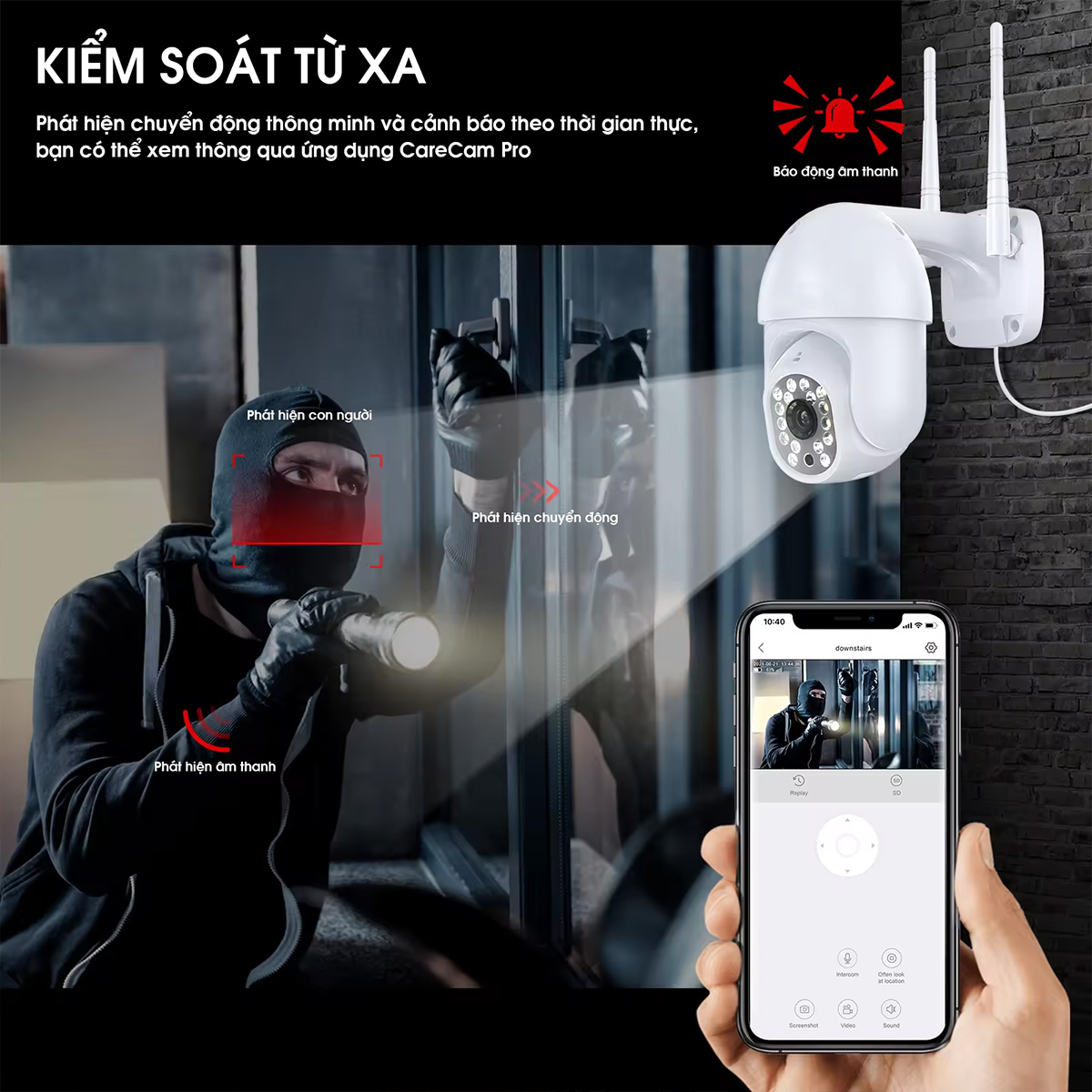 Camera Wifi Tuya Smart Ngoài Trời