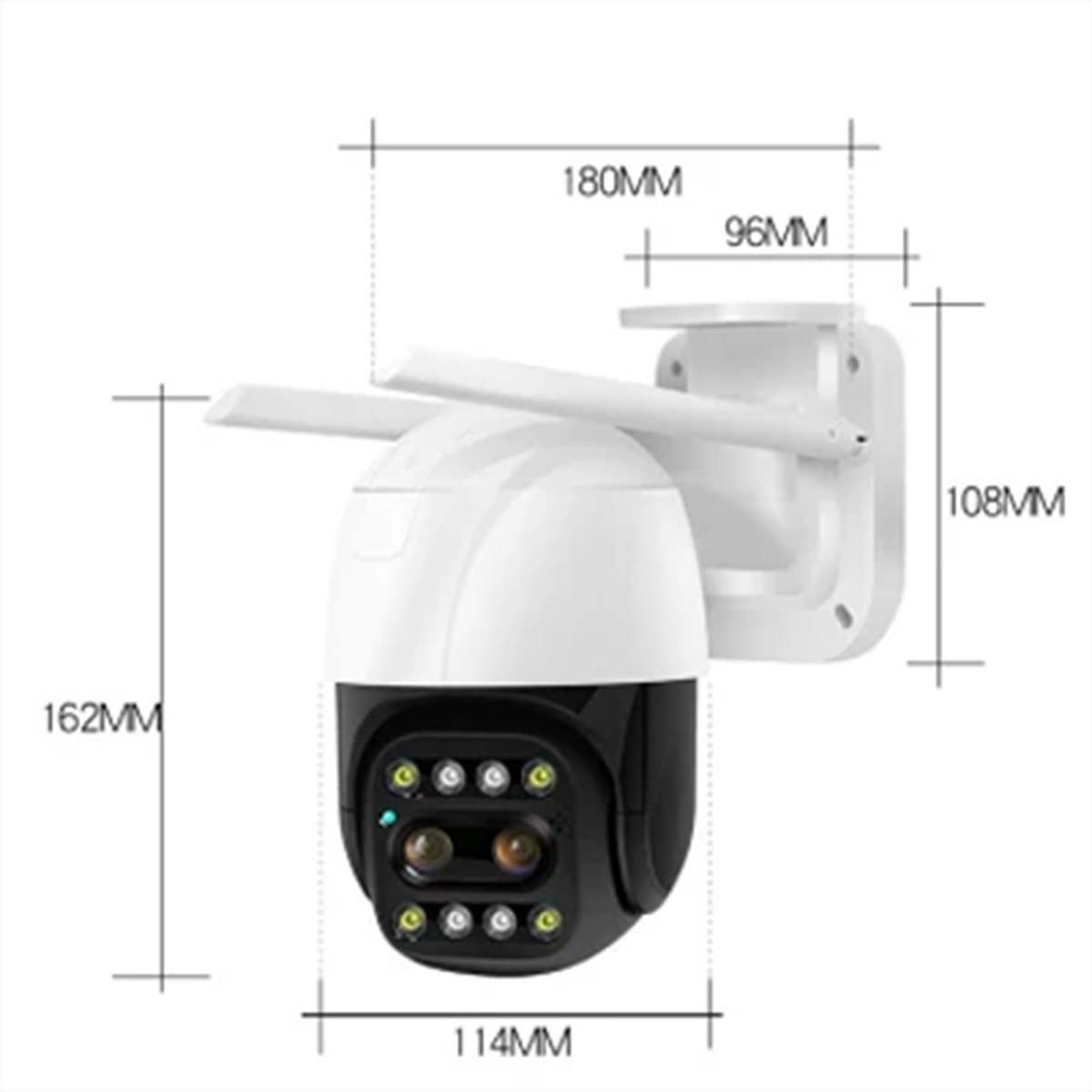 Camera Wifi Dạng PTZ Với khả năng Zoom 10X